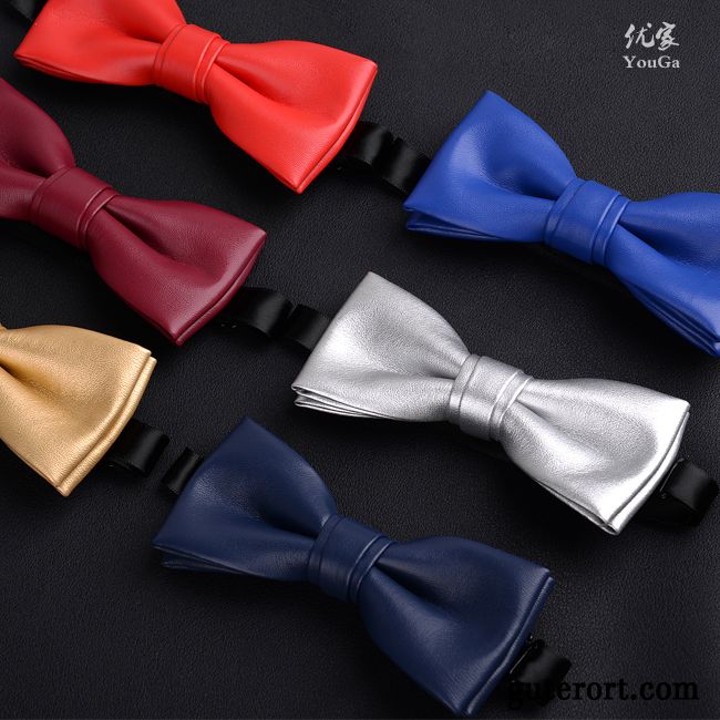 Querbinder Fliege Herren Formelle Kleidung Luxus Gastgeber Bowknot Tasche Bräutigam Marineblau