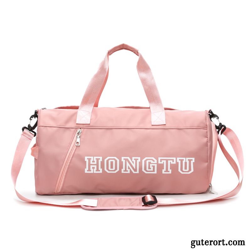 Reisetasche Damen Fitness Spielerisch Trend Herren Kurz Reisen Rosa