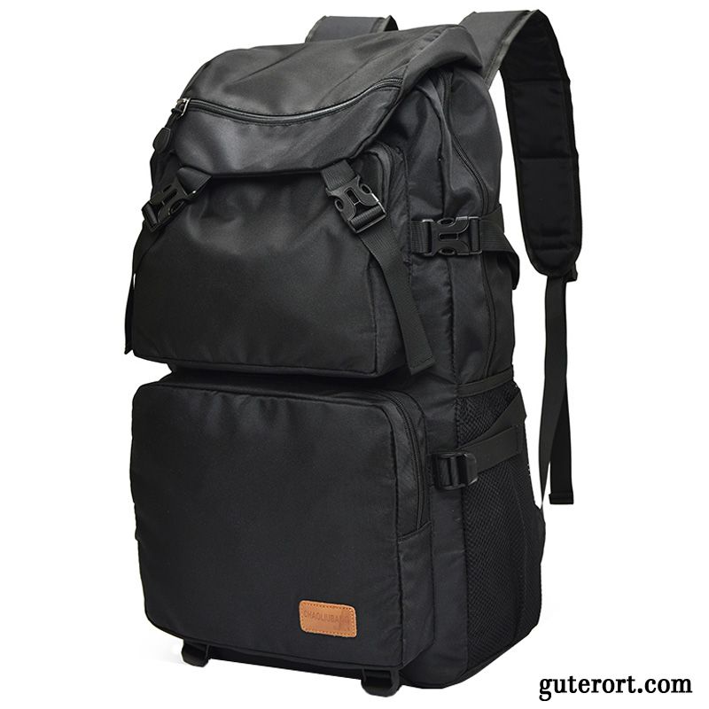 Reisetasche Herren Freizeit Wander Schultasche Sport Reisen Rucksack Schwarz