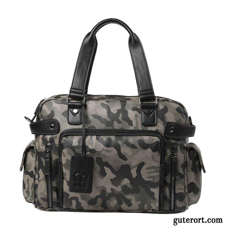 Reisetasche Herren Neu Reisen Qualität Freizeit Business Handtasche Camouflage