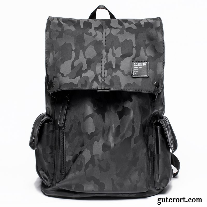 Reisetasche Herren Persönlichkeit Schultasche Student Rucksack Klassisch Trend Camouflage