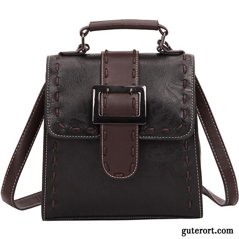 Rucksäcke Damen 2019 Neu All Match Tasche Rucksack Einfach Schwarz