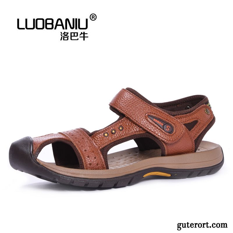 Sandalen Für Lose Einlagen Sale, Italienische Herren Sandalen Orange