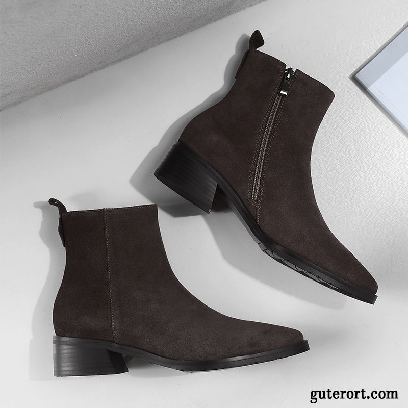 Schuhe Leder Damen Verkaufen, Günstig Stiefel Kaufen Silber