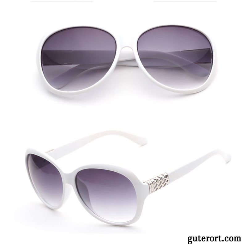 Sonnenbrille Damen Elegant 2018 Neu Mesh Trend Persönlichkeit Weiß Rot