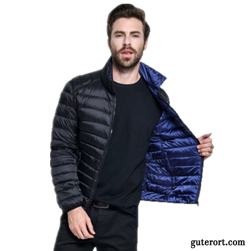 Sport Daunenjacke Herren, Winterjacke Günstig Herren Daunenjacken Hellbraun