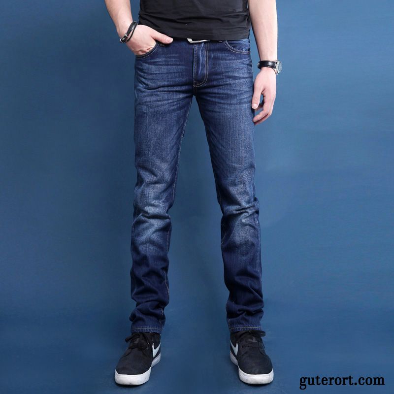 Straight Jeans Herren Billig, Jeans Herren Stretch Sandbeige